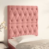 vidaXL Posteljno vzglavje 2 kosa roza 80x7x78/88 cm žamet Cene