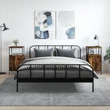 vidaXL Noćni ormarići 2 kom boja hrasta 41x31x80 cm konstruirano drvo Cijene