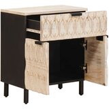  Noćni ormar s ladicama Bijelo 50 x 33 x 60 cm Čvrsto drvo manga | shoptok.hr
