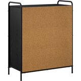  Ormar za cipele 76 x 36,5 x 93 cm Konstruirano drvo Crni hrast | shoptok.hr