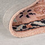 Flair Rugs Rožnata ročno tkana volnena preproga 160x230 cm Blossom Traditional – | Shoptok.si