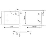 Smeg SI4642D Indukcijska ugradbena ploča | shoptok.hr