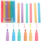  Set of Highlighters, Markers, Colored Markers, Office, School, 6 pcs. | shoptok.hr