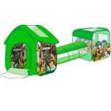  Dječje igralište / tunel 3u1 sa motivima dinosaura - zeleni | shoptok.hr