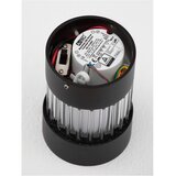 Nova Luce Mat črna aluminijasta LED zatemnitvena stropna svetilka s steklenim senčilom Glovia – | Shoptok.si