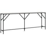  Konzolni stol boja hrasta sonome 200x29x75 cm konstruirano drvo | shoptok.hr