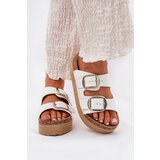 Lee Cooper Ladies Platform Sandals With Buckles | ePonuda.com