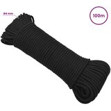  Višenamjensko pomoćno uže 4 mm 100 m Crna PP - Crna 4 mm 100 m | shoptok.hr
