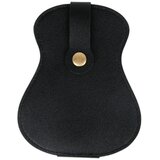 INF Torbica za trzalice za kitaro - etui za trzalice iz PU usnja z veliko prostornino Black, (21686031) | Shoptok.si