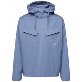 Nike Sportswear Prehodna jakna 'FIELD' kraljevo modra / bela