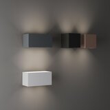 Ideal Lux - LED spoljašnje zidno svetlo ATOM LED/12W/230V IP54 braon | Eponuda.com