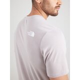 The North Face Tehnička sportska majica 'MOUNTAIN FOUNDATION COORDINATES' svijetlosiva / bijela | shoptok.hr