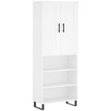 Maison Chic Visoka omara - Komoda - Predalnik bela 69,5x34x180 cm inženirski les, (21719879) Cene