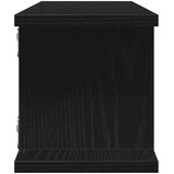  Zidne police 2 kom. Crni hrast 105x18x20 cm Konstruirano drvo | Shoptok.si