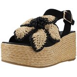 PALOMA BARCELÓ Espadrile Sandalias Mujer Modèle Sandalia Cruz Črna Cene