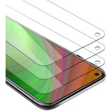 Cadorabo Huawei NOVA 7 SE - Zaščitna folija v visoka prosojnost - 3-pack Kaljeno zaščitno steklo za zaslone s trdoto 9H in združljivostjo s 3D dotikom, (20563015) | Shoptok.si