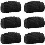  Pokrivači za bacanje 6 pcs Crna 150 x 130 cm Runo | shoptok.hr