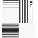 Staklena vrata Prugasti Crna 83 x 3,5 x 201,5 cm Aluminij | Eponuda.ba