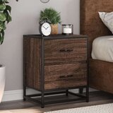 vidaXL Noćni ormarići 2 kom boja hrasta 40x31x50 cm konstruirano drvo Cijene