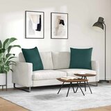  Jastučići za sofu 2 pcs Tamnozelena 80 x 80 cm tkanina | Eponuda.ba