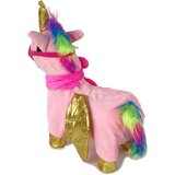 Lean_Toys Interaktivna plišasta igrača Konj samorog Pink | Shoptok.si