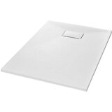 vidaXL Kada za tuš SMC bijela 100 x 70 cm | shoptok.hr