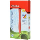 Optima Kemični svinčnik, Soft Touch, rdeč | Shoptok.si