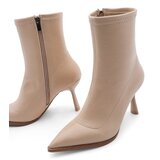 Marjin Ankle Boots - Beige - Stiletto Heels Cene