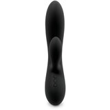 Feelztoys rabbit vibrator - Lea, črn (bleščeč) | Shoptok.si