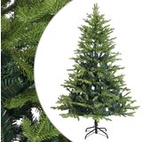  Umjetno božićno drvce s nogom 150 cm PVC i metal Zelena | shoptok.hr