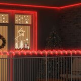 vidaXL Svjetlosna uže s 2400 LED svjetlima Crvena 100 m PVC | shoptok.hr