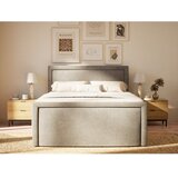 Maison de Rêve Sivi boxspring krevet s prostorom za odlaganje 160x200 cm Fresco – | shoptok.hr