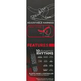 Igrače You2Toys Double Thruster - dvostruki vibrator koji se može pričvrstiti (crni) | shoptok.hr