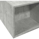  Posteljni okvir betonsko siv 135x190 cm inženirski les | Shoptok.si