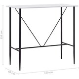  Barski stol bijeli 120 x 60 x 110 cm MDF | Eponuda.ba