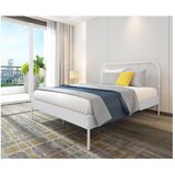 Støraa Bijeli bračni krevet 140x200 cm Aaron – | shoptok.hr
