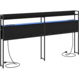 vidaXL Skladišno uzglavlje Crni hrast 180 cm Konstruirano drvo | shoptok.hr