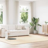 vidaXL Čupavi tepih s visokim vlaknima krem 240x340 cm poliester Cijene