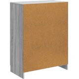  Strani šal Siva Sonoma 66 x 34,5 x 87 cm Inženirski les, (5000217561) | Shoptok.si