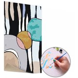  Slikanje po številkah BARVA ABSTRACT | nizka težavnost | nizka težavnost Cene