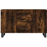  Komoda boja dimljenog hrasta 100 x 36 x 60 cm konstruirano drvo | shoptok.hr