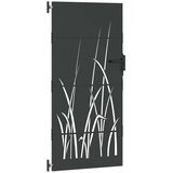  Vrtna vrata Crna 85 x 175 cm Čelik s praškastim premazom | Eponuda.com