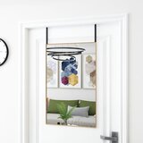  Ogledalo za vrata zlatno 50x80 cm od stakla i aluminija | shoptok.hr