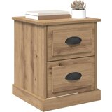  Noćni ormar s ladicama 2 pcs hrast artisan 39 x 39 x 47.5 cm | shoptok.hr
