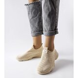 Gemre Beige fabric women's sports shoes Aaron | Shoptok.si