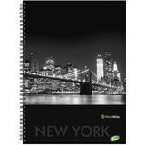 Blok KOLEGIJ A4 KARO 70L CITIES BY NIGHT ELISA | shoptok.hr