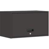  Ormar za zid u garaži Crna 60 x 33 x 35 cm Čelik s prahom | shoptok.hr