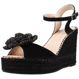 Macarena Espadrile Sandalias Mujer Modèle Alba5 Črna Cene