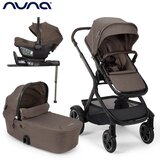 Nuna® dječja kolica 4u1 demi™ next s rolkom + pipa™ next chestnut + isofix baza next | shoptok.hr