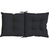 Set jastučića za nisku stolicu 6 pcs Melange crna | shoptok.hr